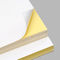 Έγγραφο αυτοκόλλητων ετικεττών μεταλλινών ασφαλίστρου A4 80gsm, αδιάβροχο έγγραφο αυτοκόλλητων ετικεττών Inkjet Writable